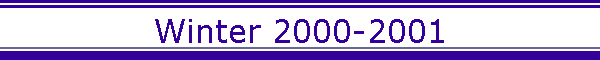 Winter 2000-2001